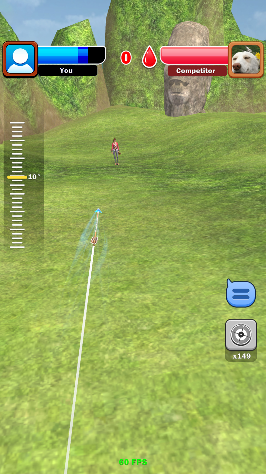 اسکرین شات 6 بازی Archery Master: Hero Battle