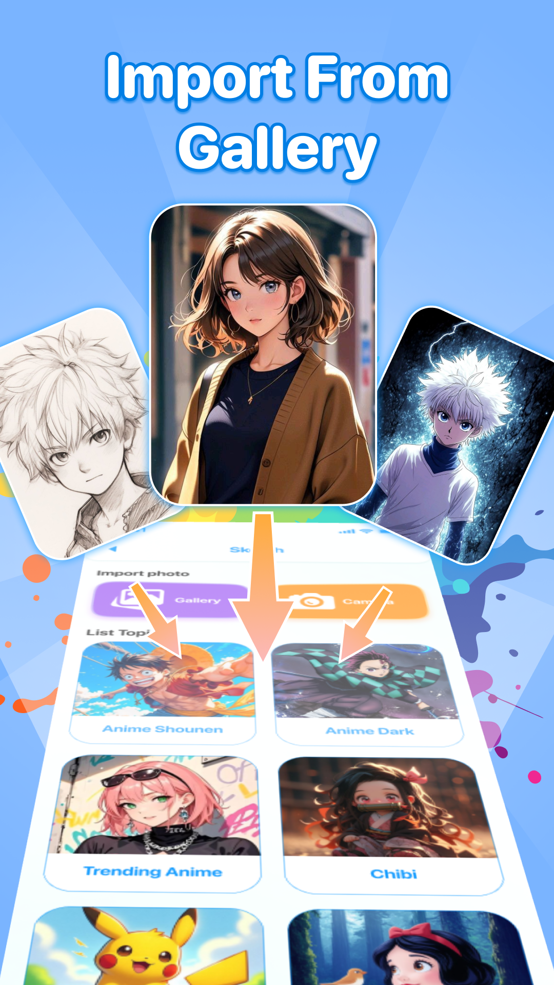 اسکرین شات 4 برنامه Drawing Pad & Digital Art