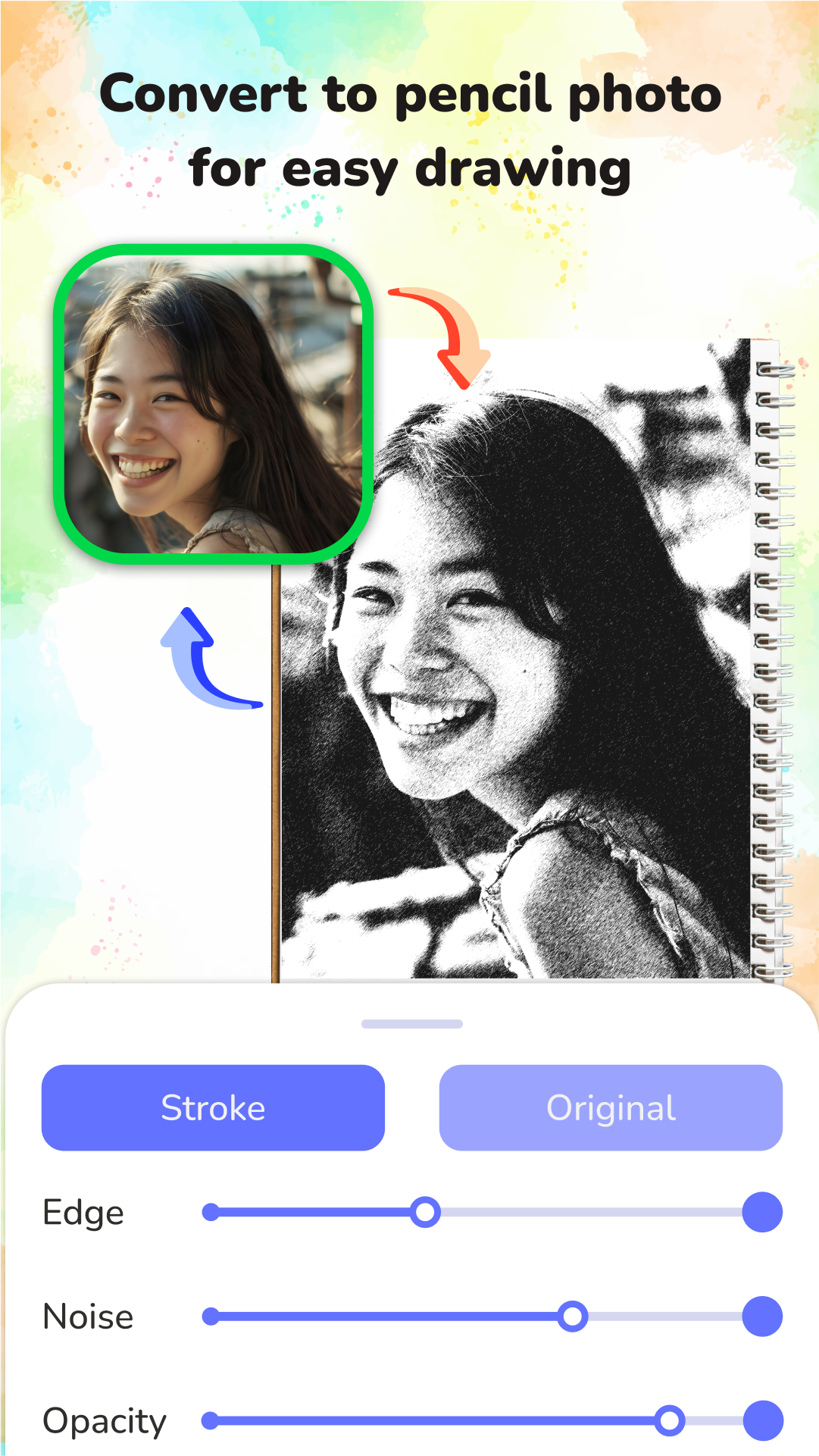 اسکرین شات 2 برنامه AR Draw Sketch & Paint