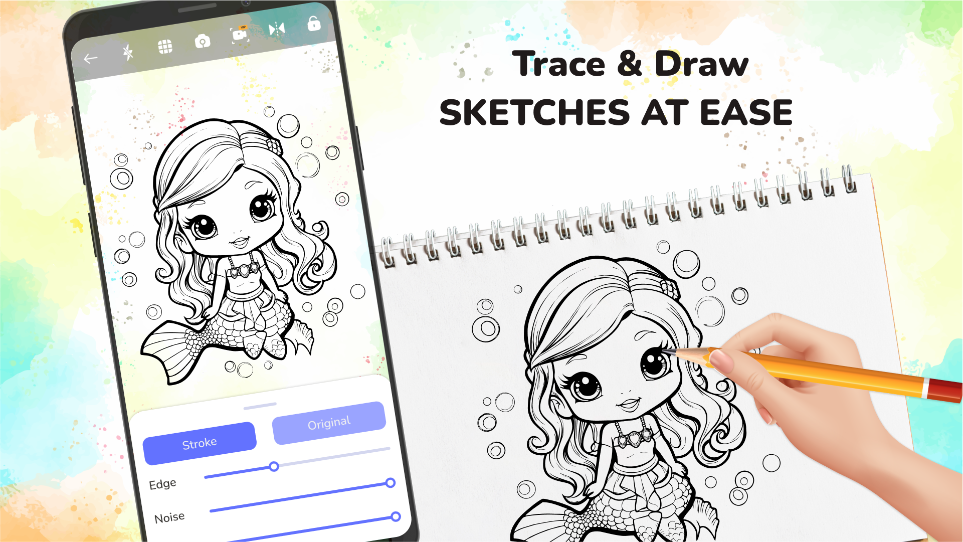 اسکرین شات 7 برنامه AR Draw Sketch & Paint