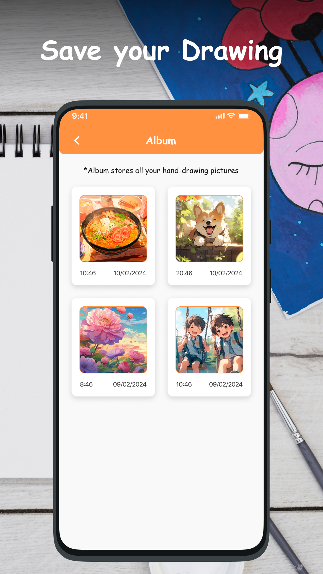 اسکرین شات 5 برنامه AR Draw to Sketch Photo