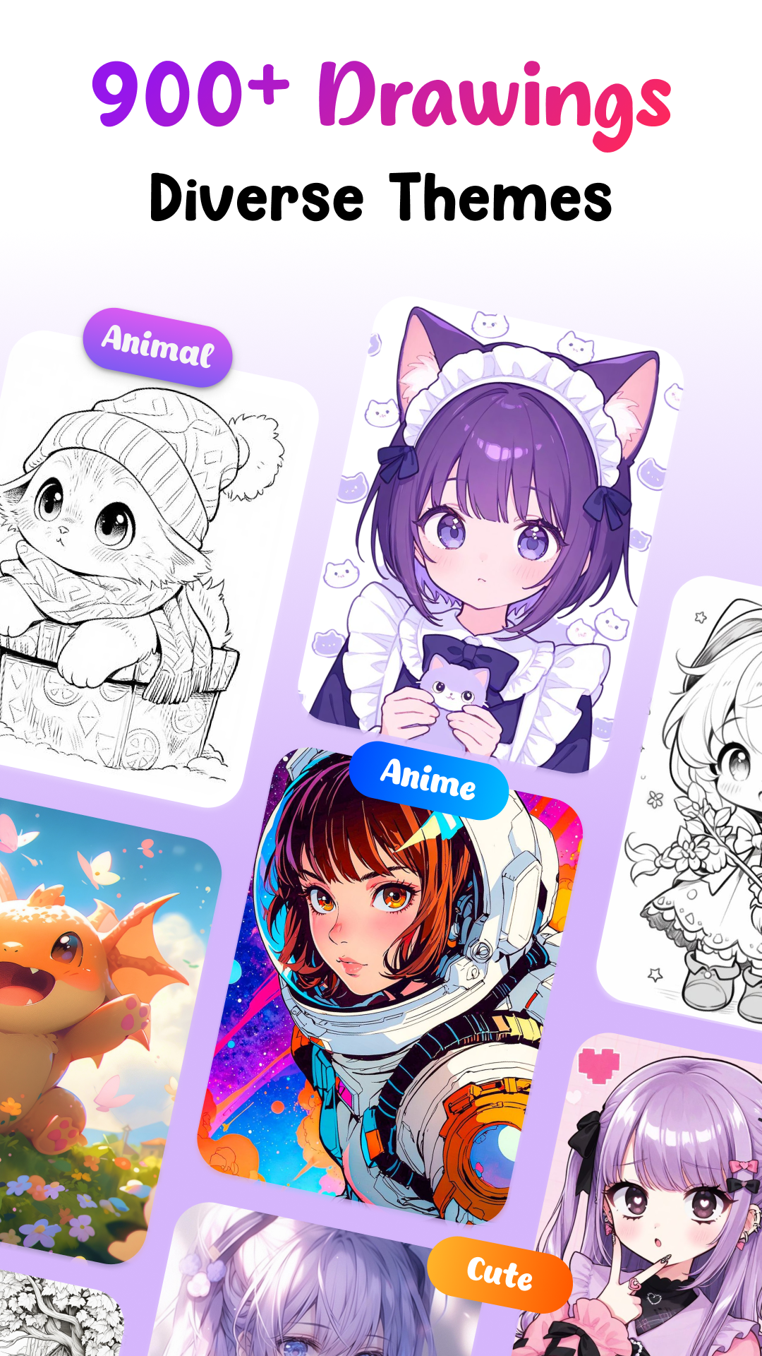 اسکرین شات 3 برنامه PicTrace: AR Drawing & Sketch