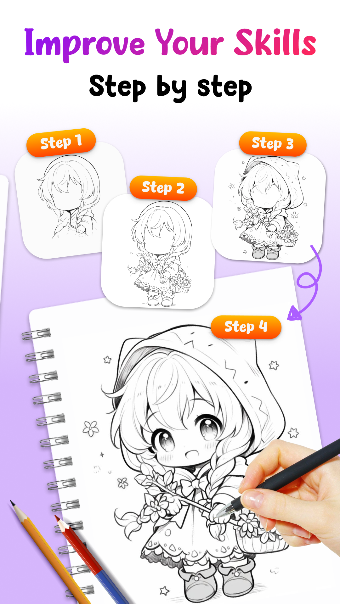 اسکرین شات 5 برنامه PicTrace: AR Drawing & Sketch