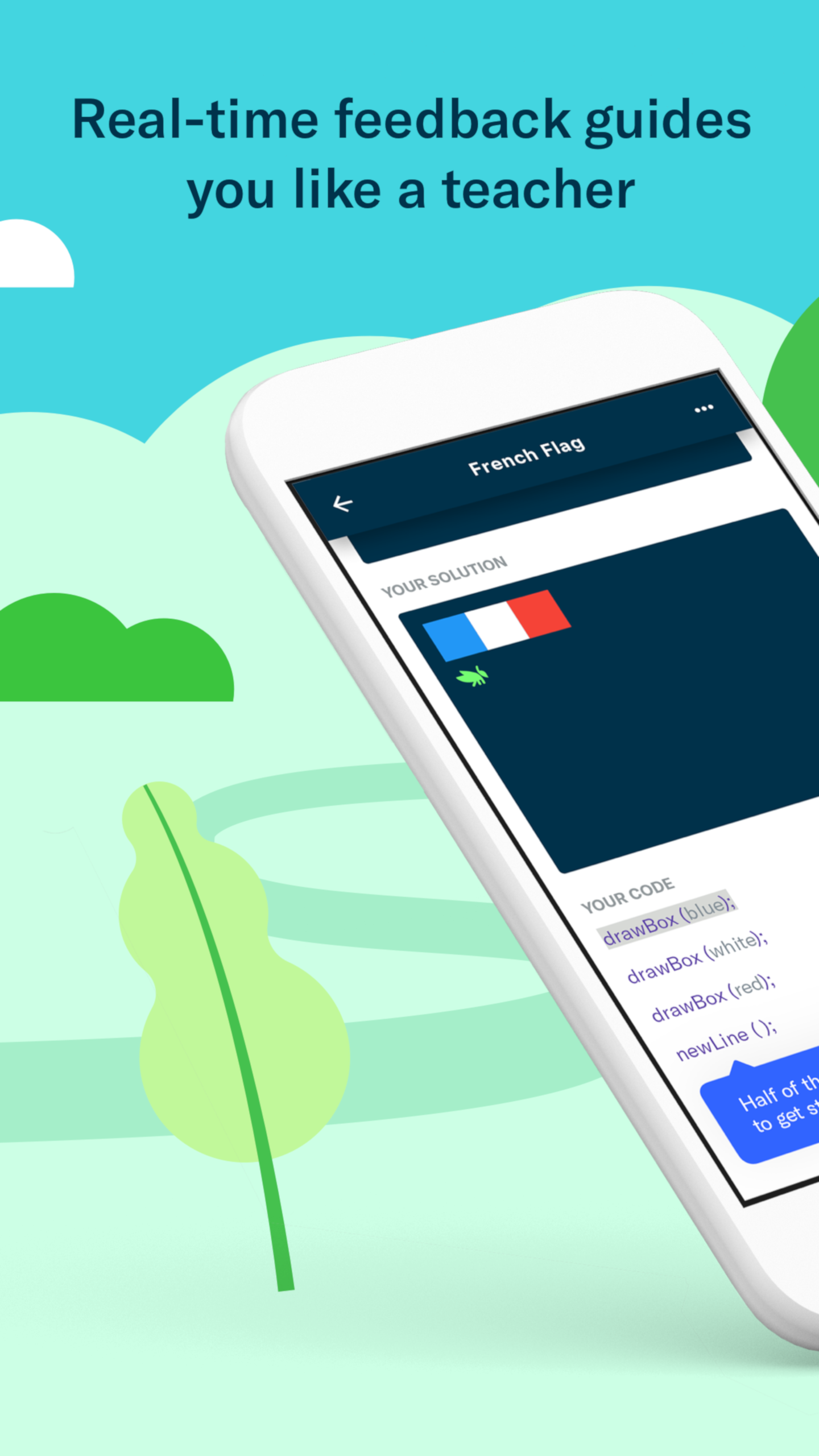 اسکرین شات 4 برنامه Grasshopper: Learn to Code