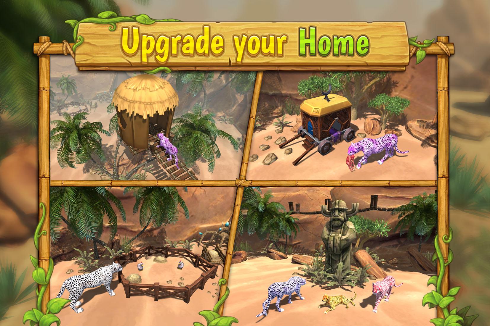اسکرین شات 3 بازی Cheetah Family Animal Sim