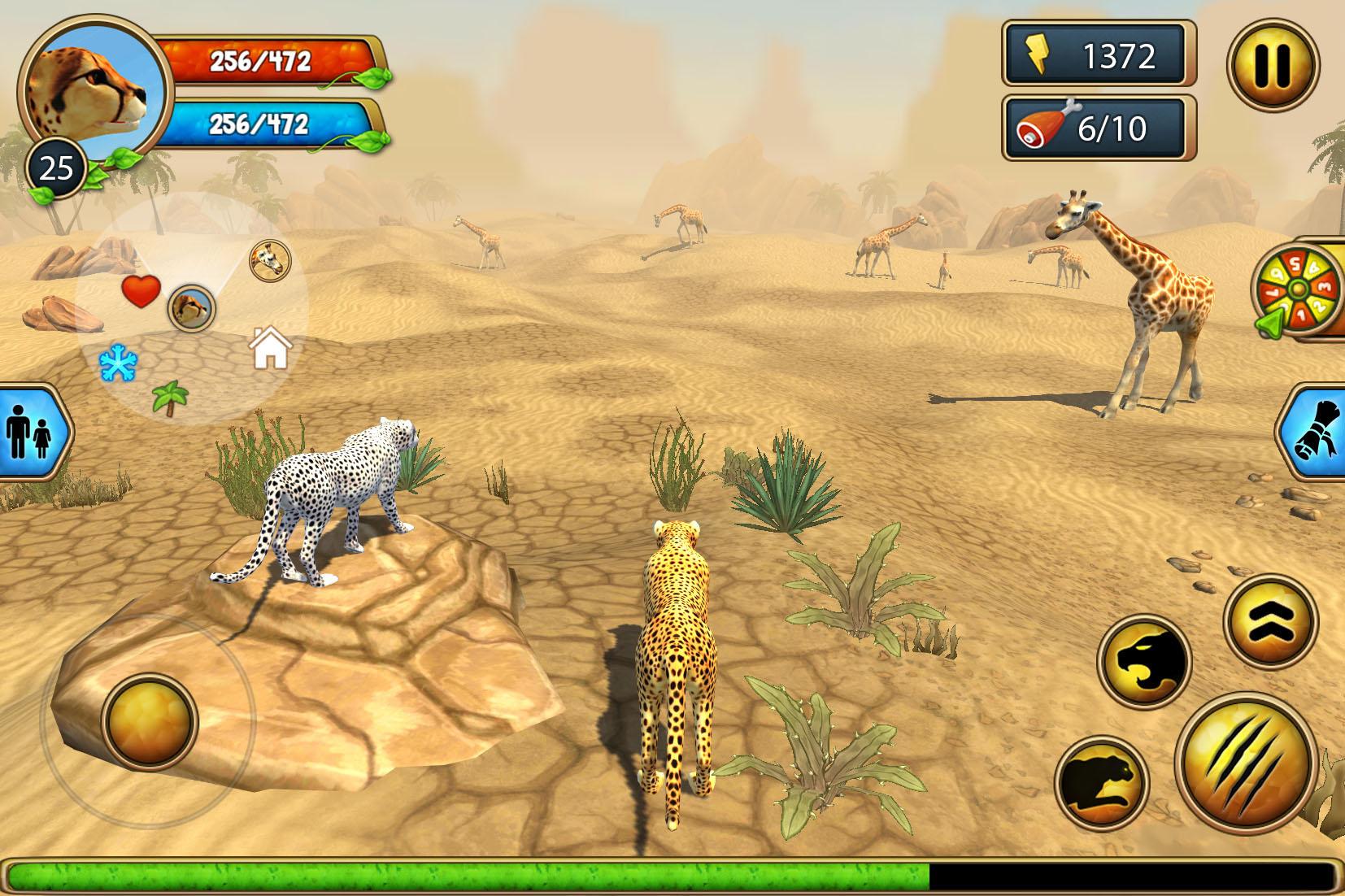 اسکرین شات 8 بازی Cheetah Family Animal Sim
