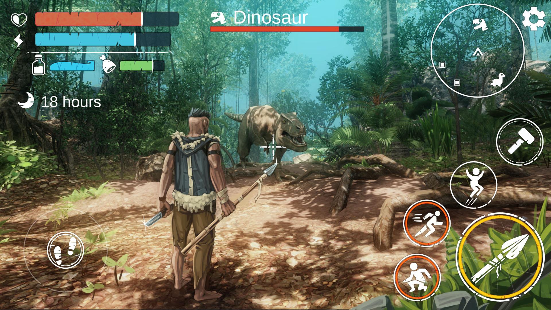 اسکرین شات 2 بازی Jurassic Island: Lost Ark Surv