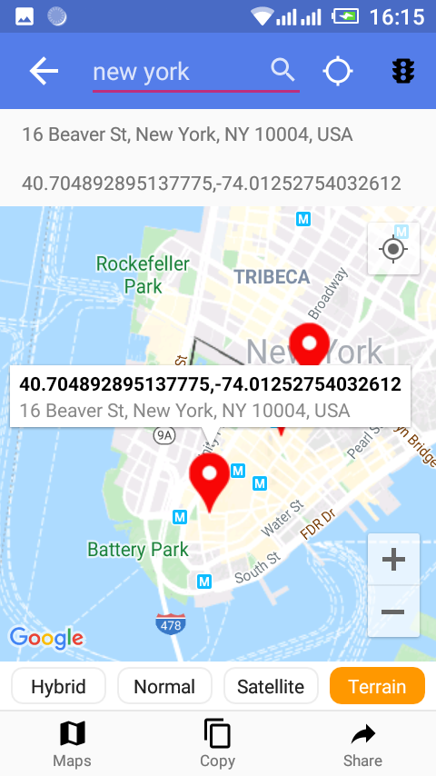 اسکرین شات 8 برنامه Area Calculator For Land