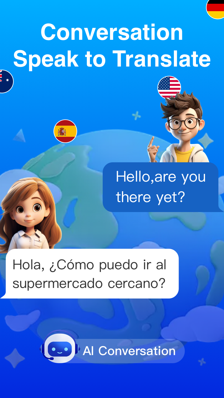 اسکرین شات 2 برنامه AI Translator: Photo & Voice