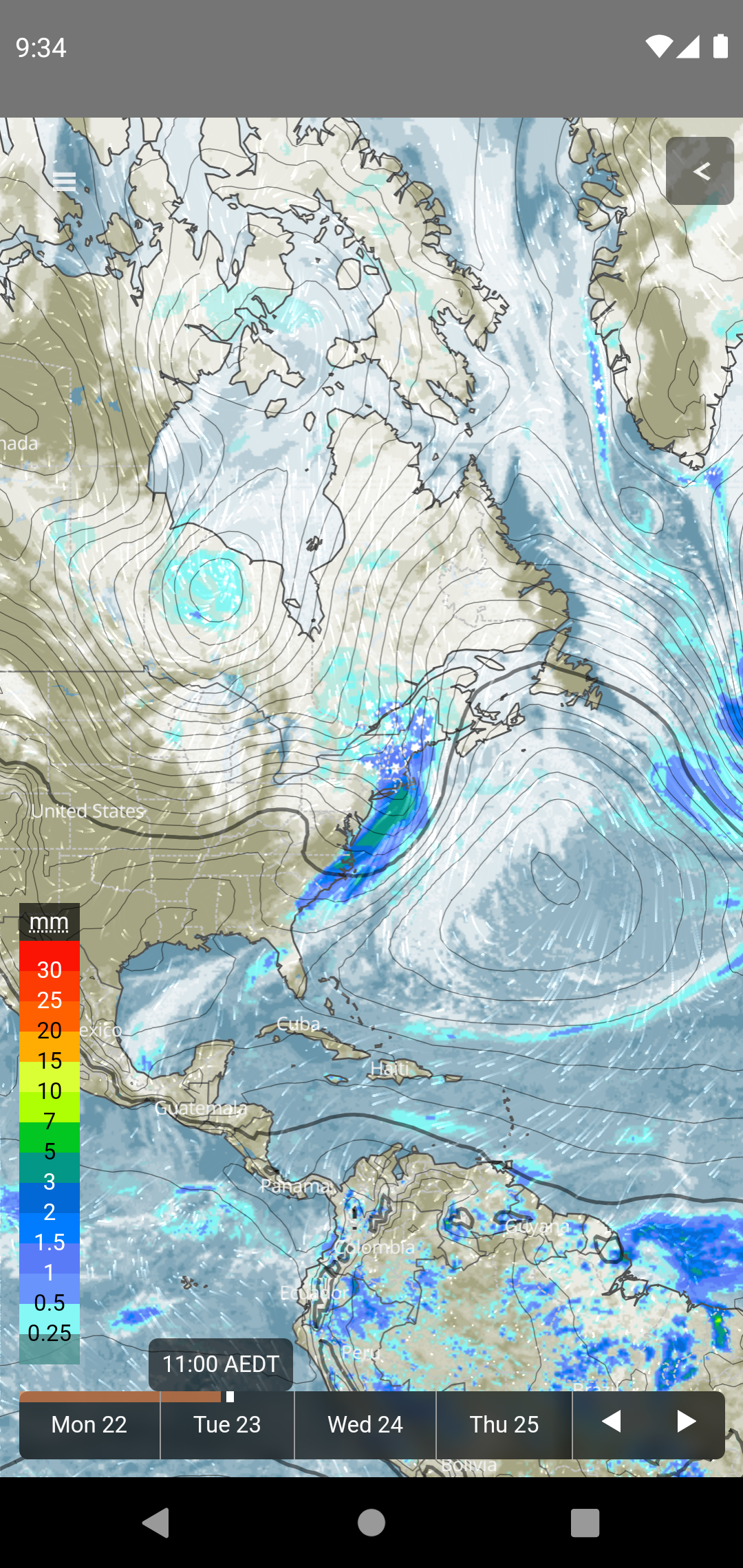 اسکرین شات 5 برنامه Weather Station
