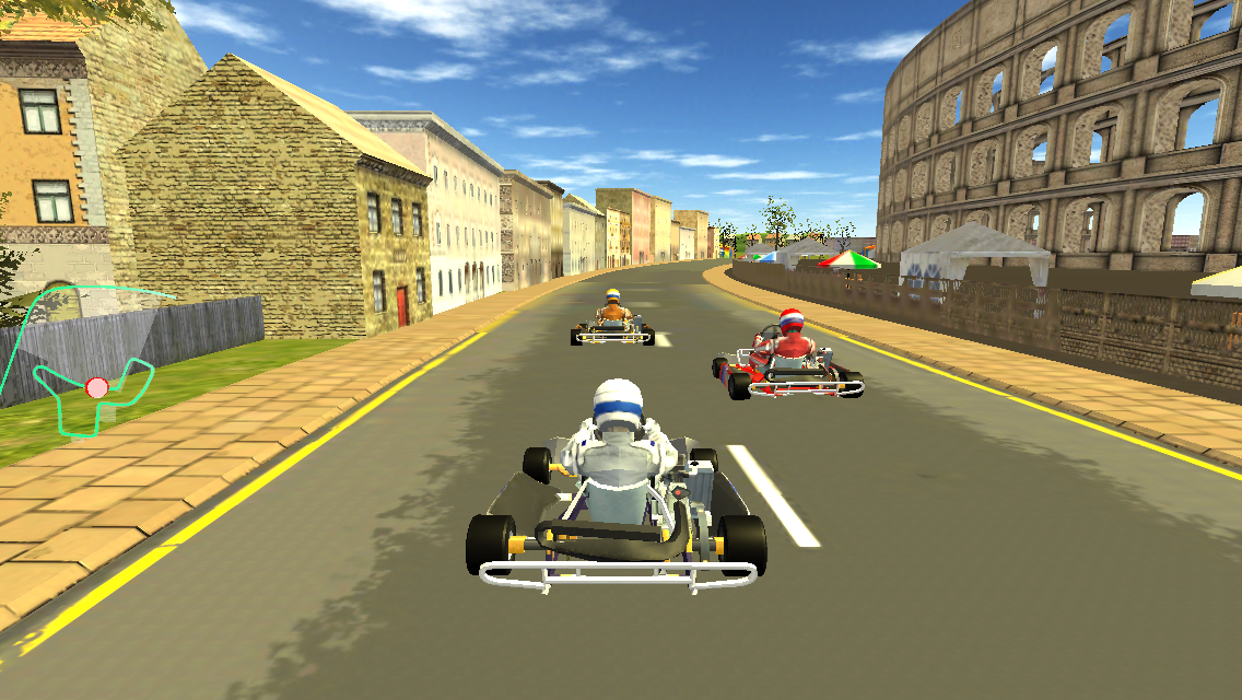 اسکرین شات 3 بازی GO KART CHAMPIONSHIP 3D