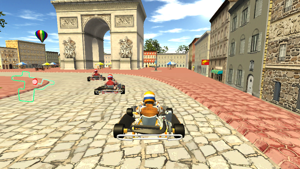 اسکرین شات 5 بازی GO KART CHAMPIONSHIP 3D