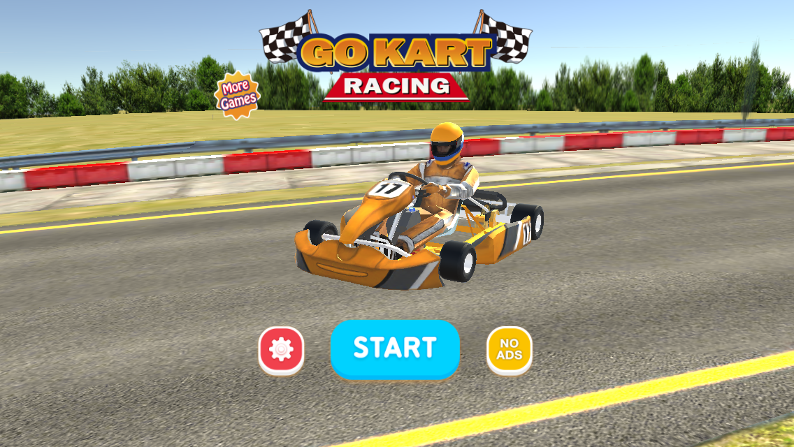 اسکرین شات 2 بازی Go Kart Racing 3D
