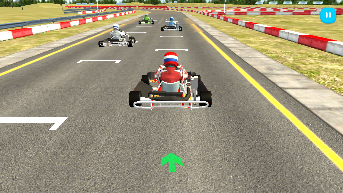 اسکرین شات 3 بازی Go Kart Racing 3D