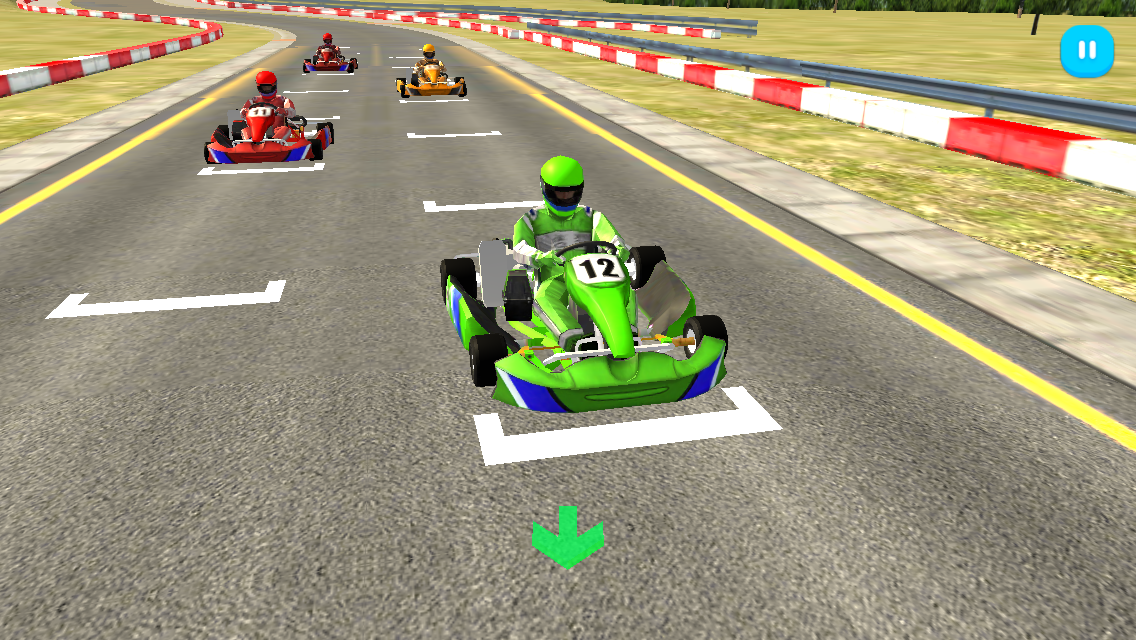 اسکرین شات 1 بازی Go Kart Racing 3D