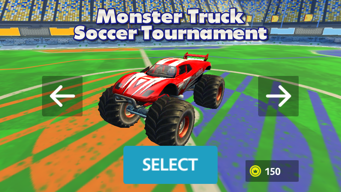 اسکرین شات 2 بازی Monster Truck Soccer 3D