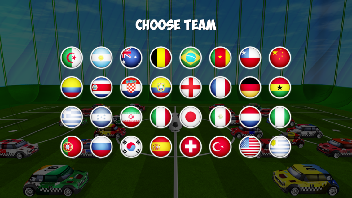 اسکرین شات 3 بازی WORLD CAR SOCCER TOURNAMENT 3D
