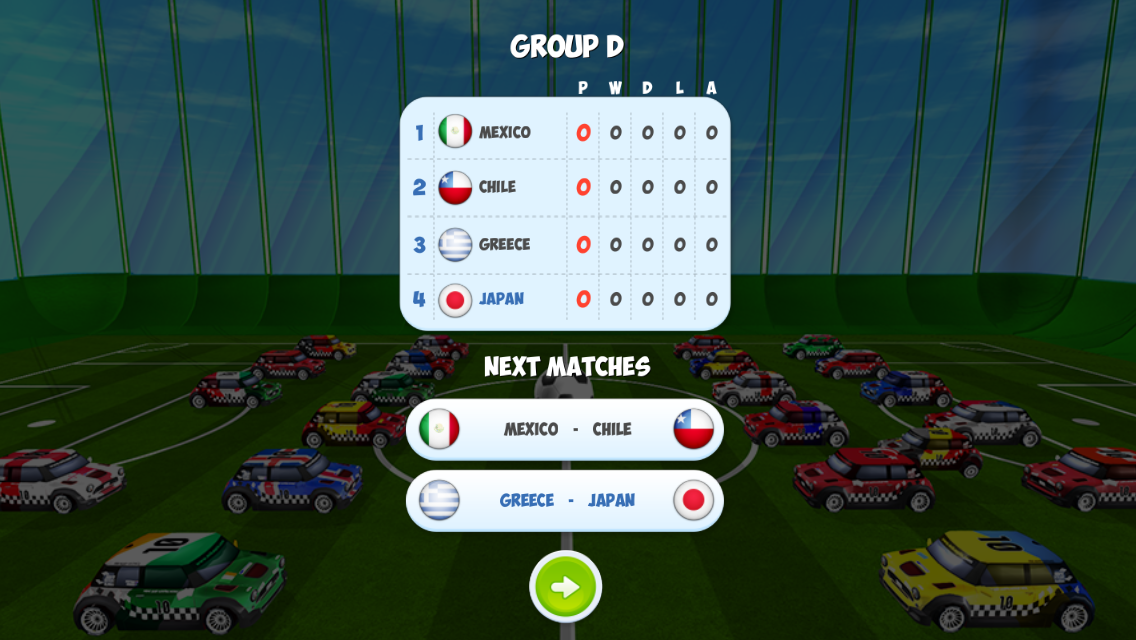 اسکرین شات 4 بازی WORLD CAR SOCCER TOURNAMENT 3D