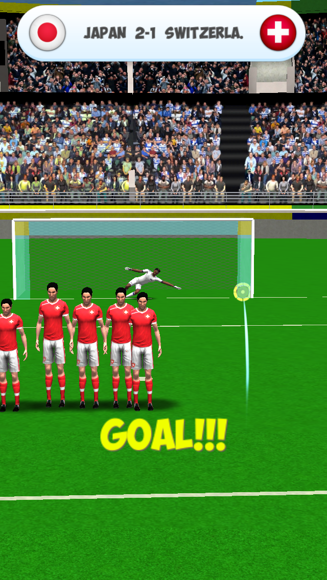 اسکرین شات 1 برنامه WORLD FREEKICK TOURNAMENT