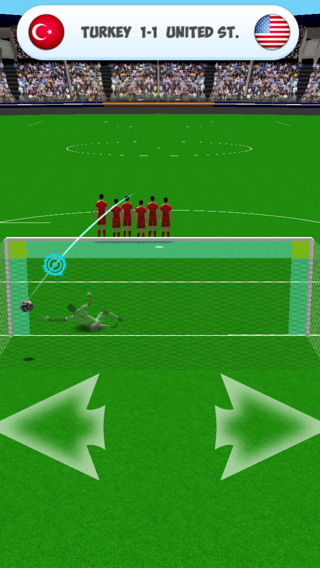 اسکرین شات 5 برنامه WORLD FREEKICK TOURNAMENT