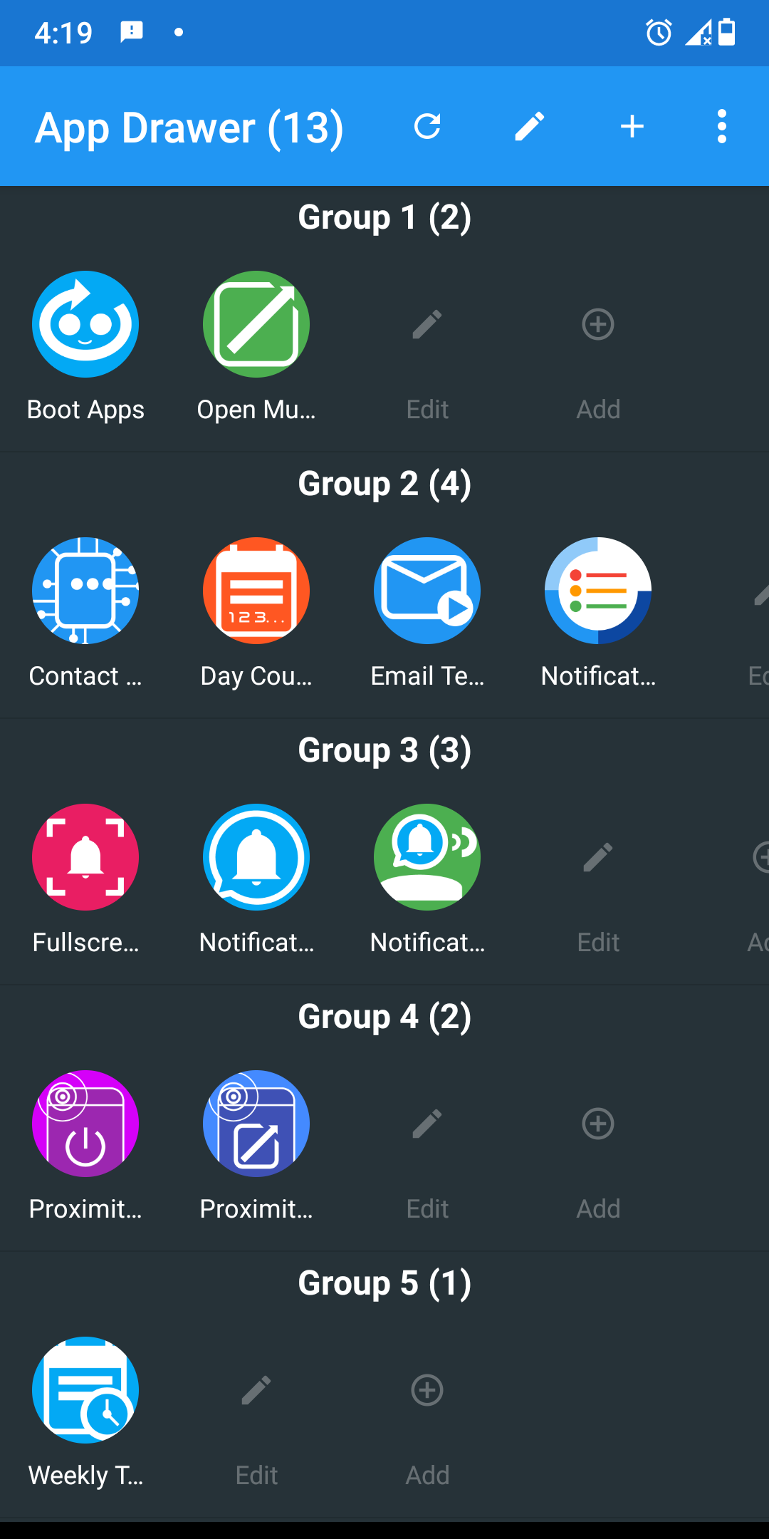 اسکرین شات 8 برنامه App Drawer