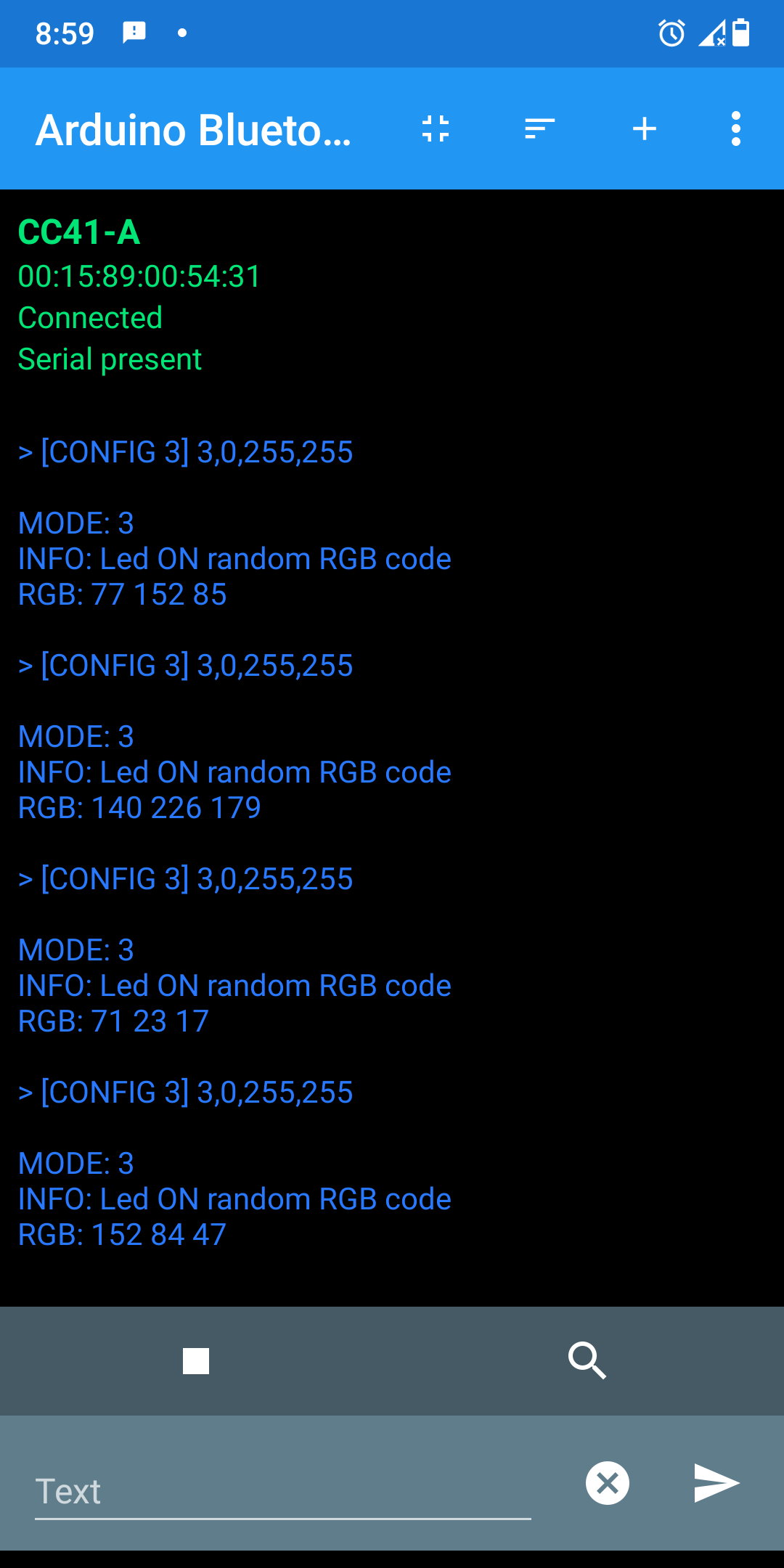 اسکرین شات 4 برنامه Arduino Bluetooth Controller