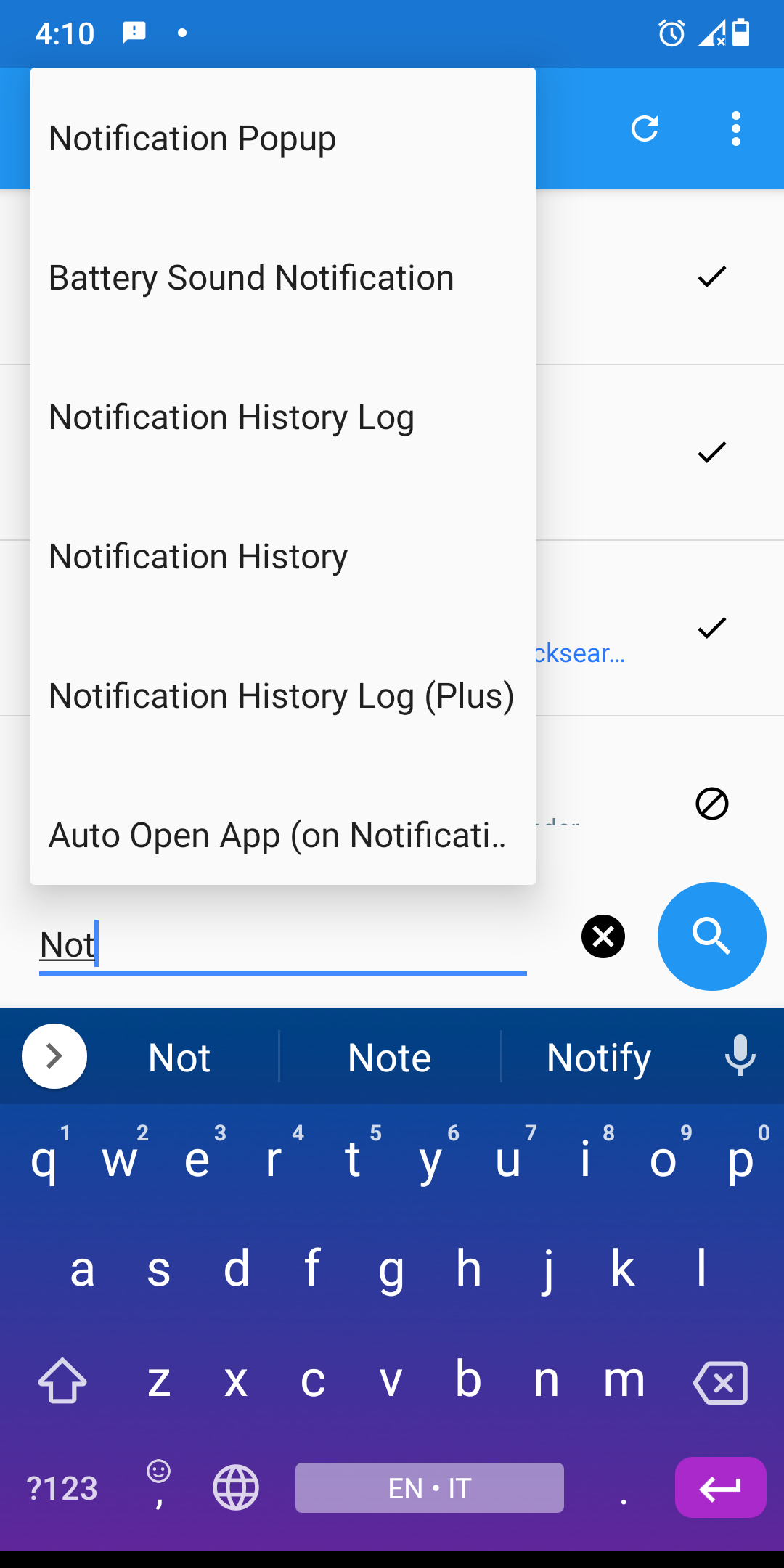 اسکرین شات 5 برنامه Boot Apps