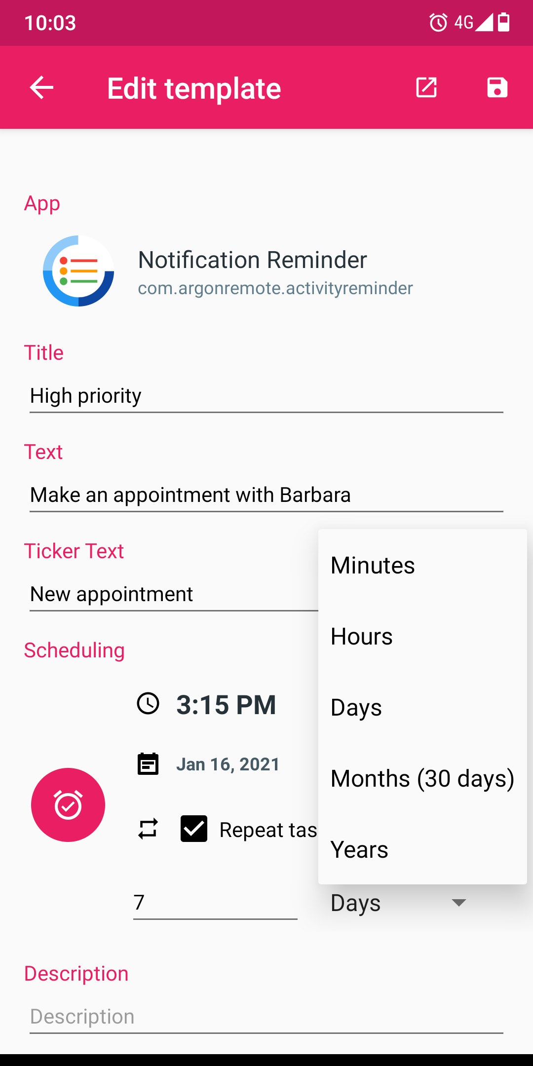 اسکرین شات 7 برنامه Fake Notifications