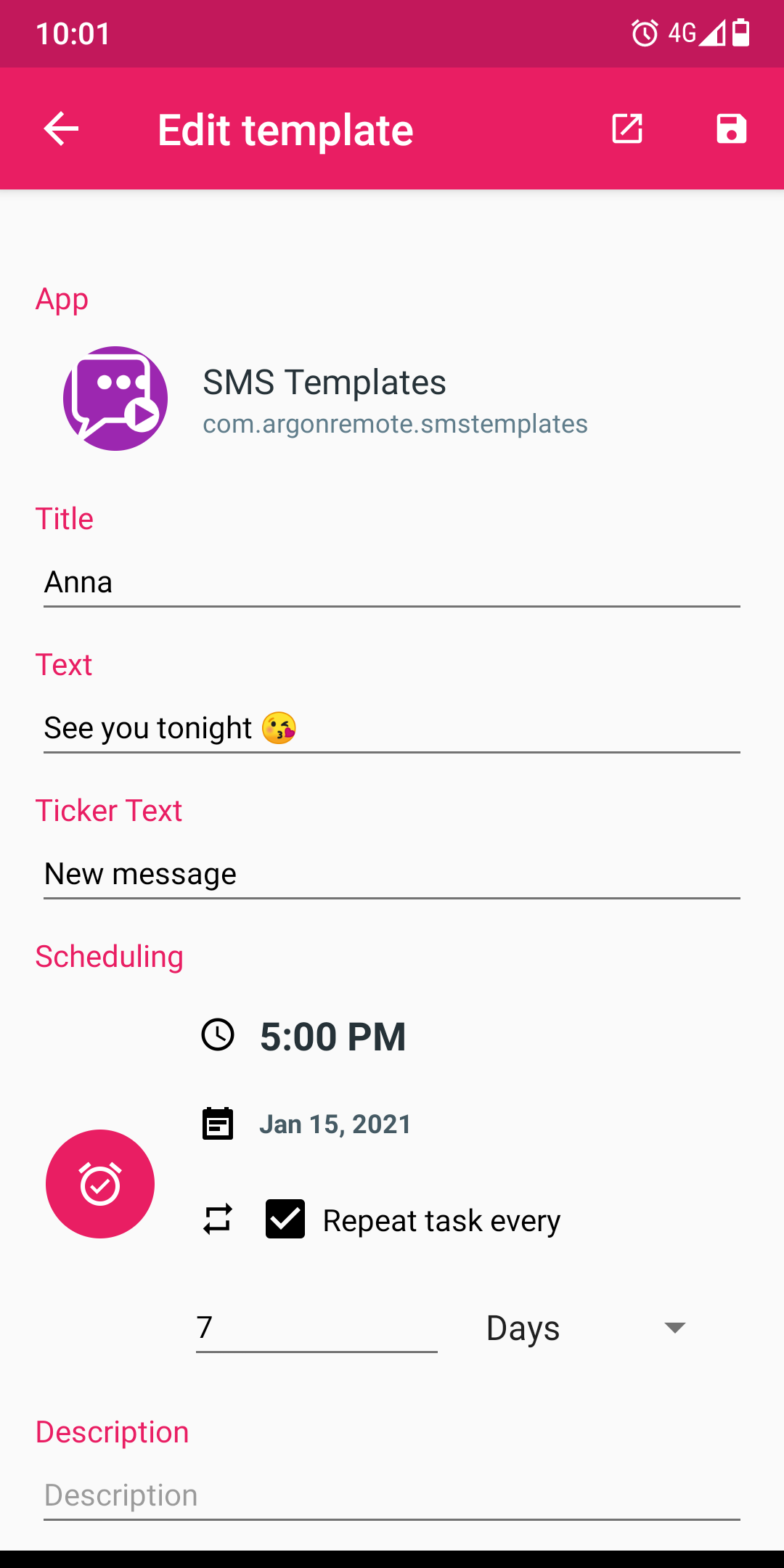 اسکرین شات 5 برنامه Fake Notifications