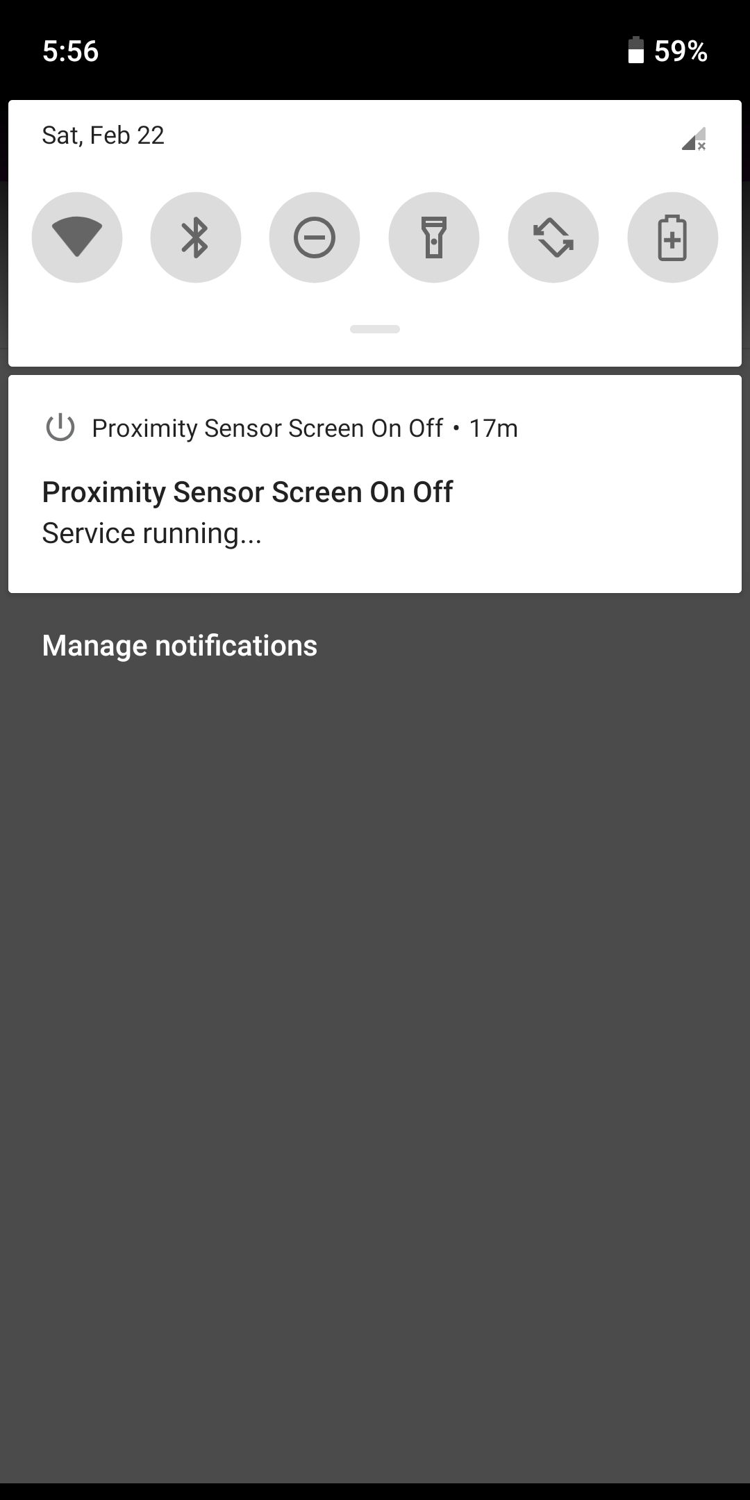 اسکرین شات 3 برنامه Proximity Sensor Screen On Off