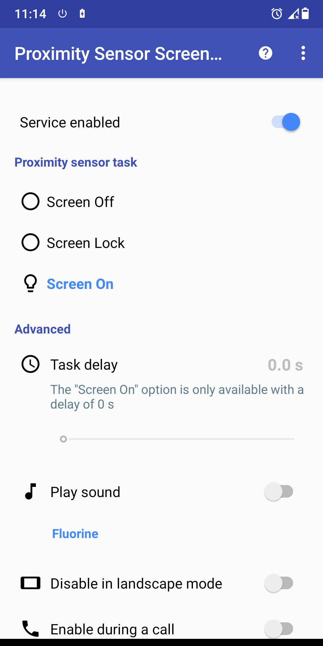 اسکرین شات 5 برنامه Proximity Sensor Screen Lock