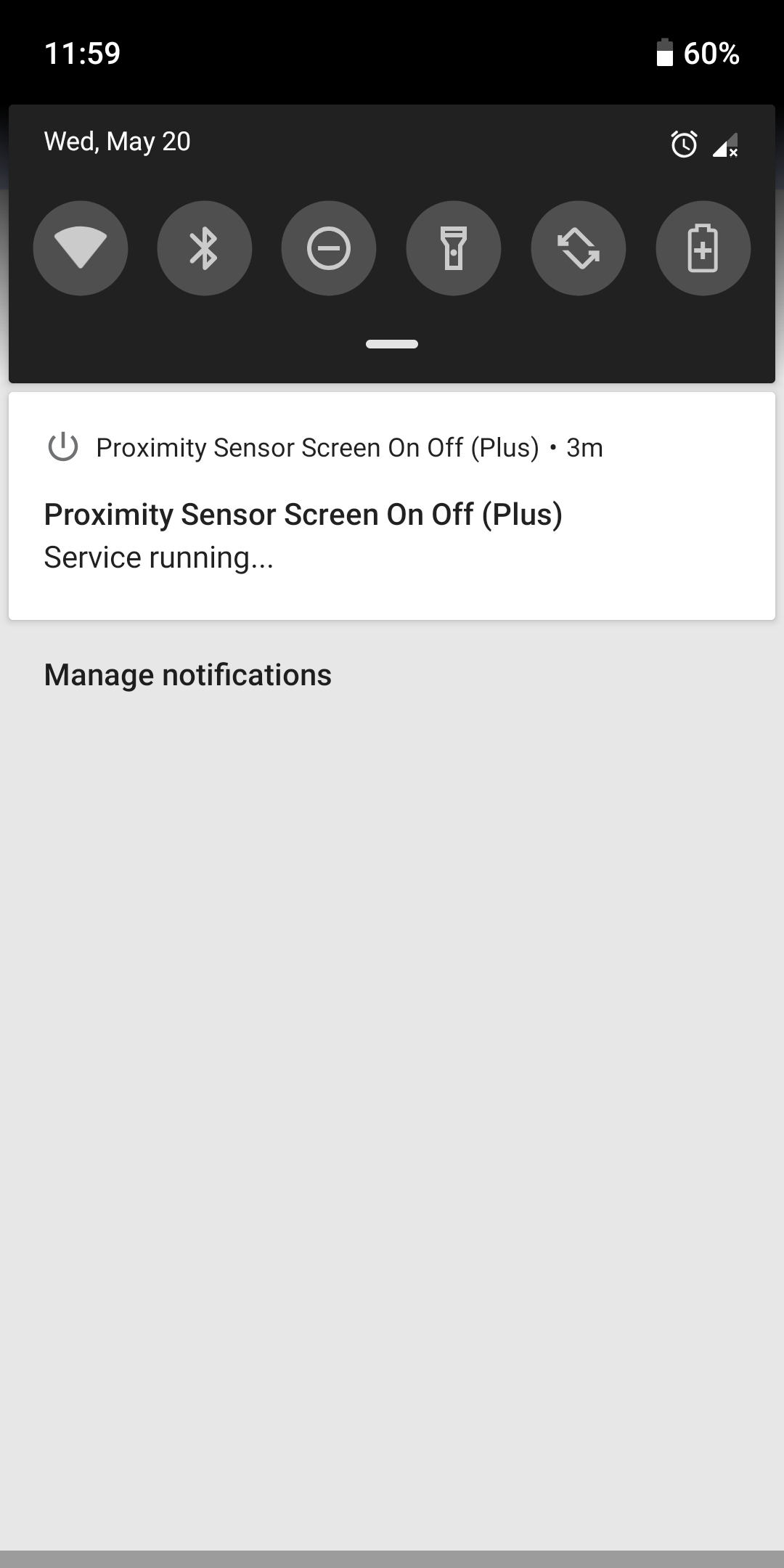 اسکرین شات 3 برنامه Proximity Sensor Screen Lock