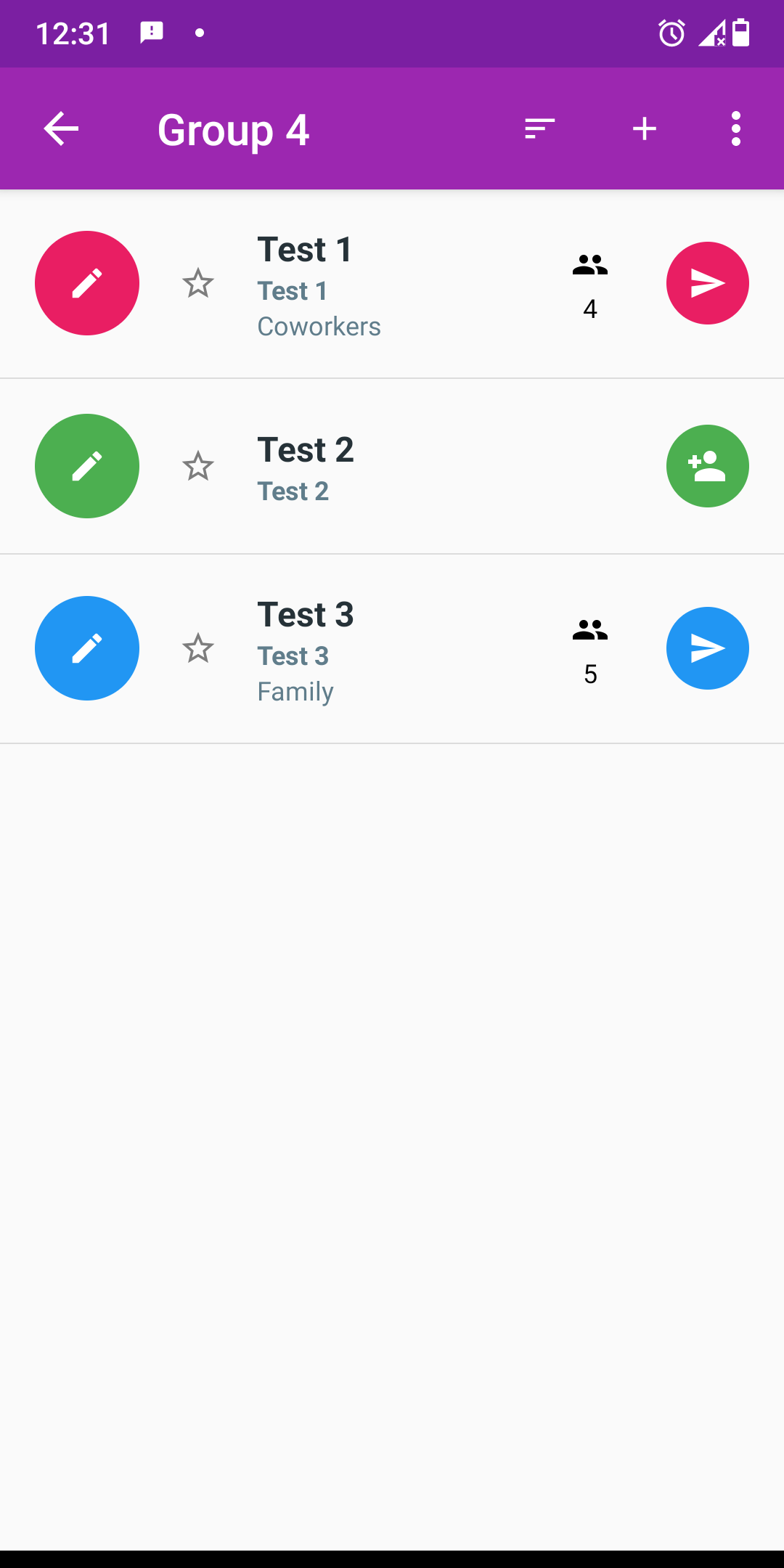 اسکرین شات 7 برنامه SMS Templates