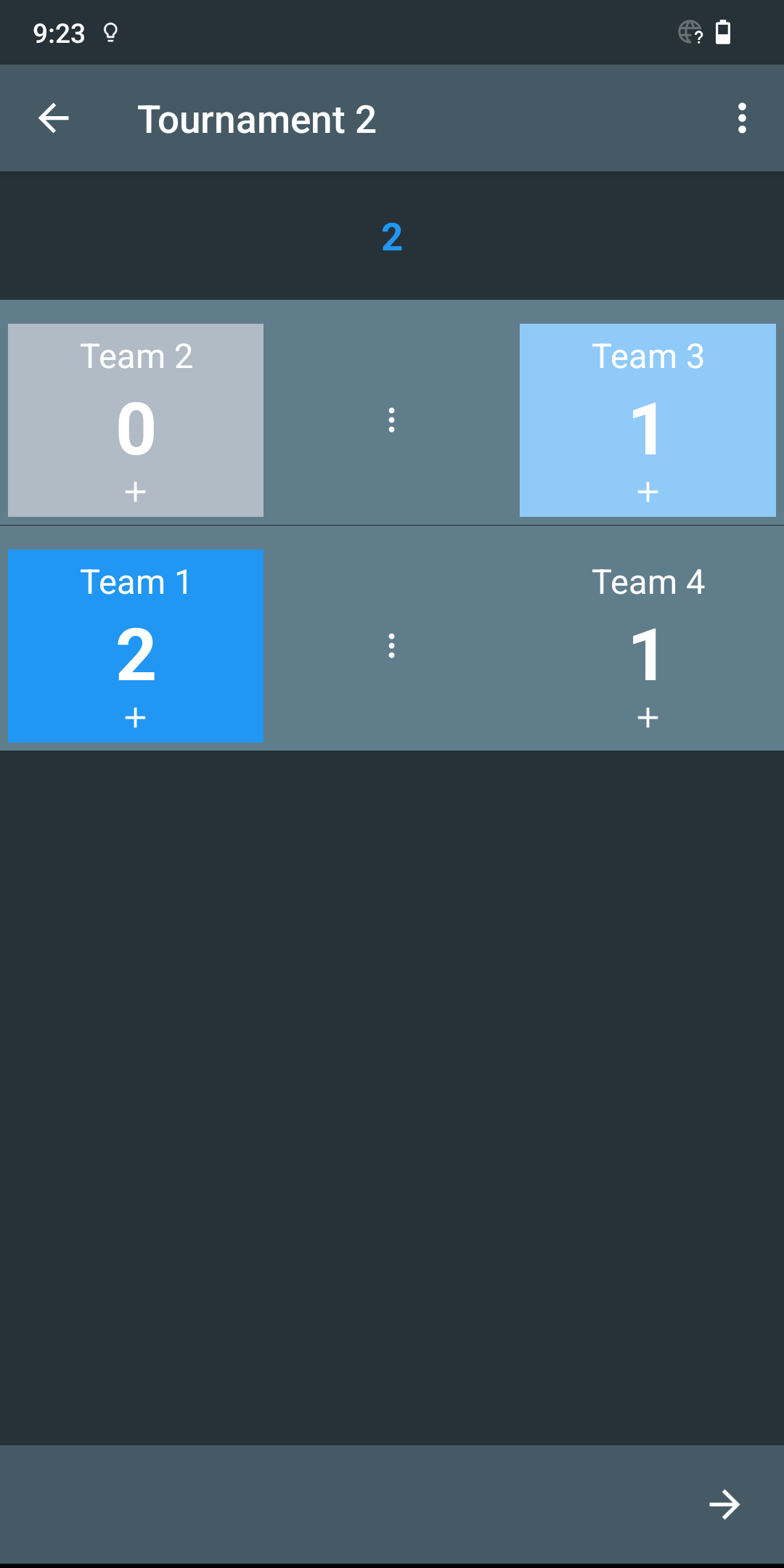 اسکرین شات 5 برنامه Tournament Manager