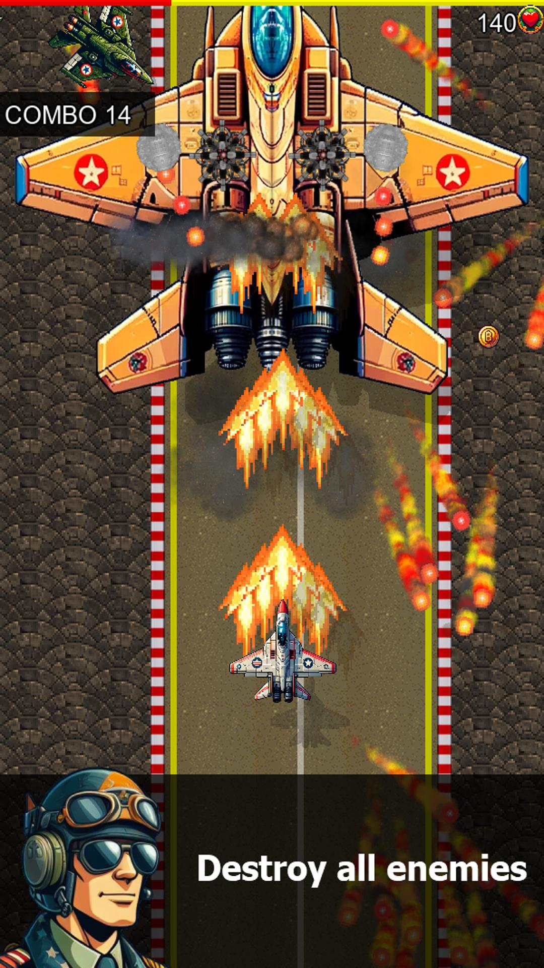اسکرین شات 3 بازی Aircraft Wargame 2