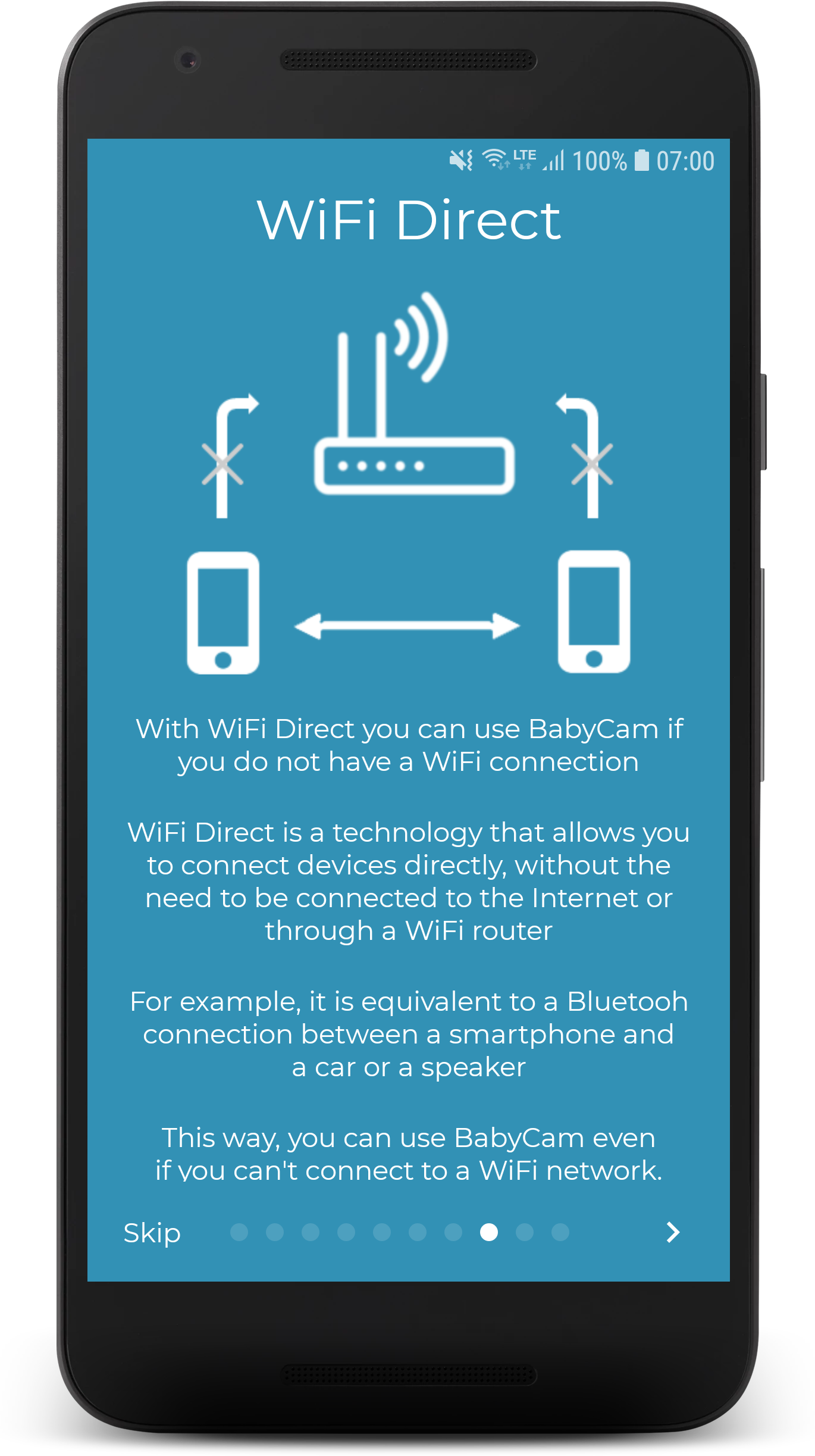 اسکرین شات 8 برنامه BabyCam - Baby Monitor Camera