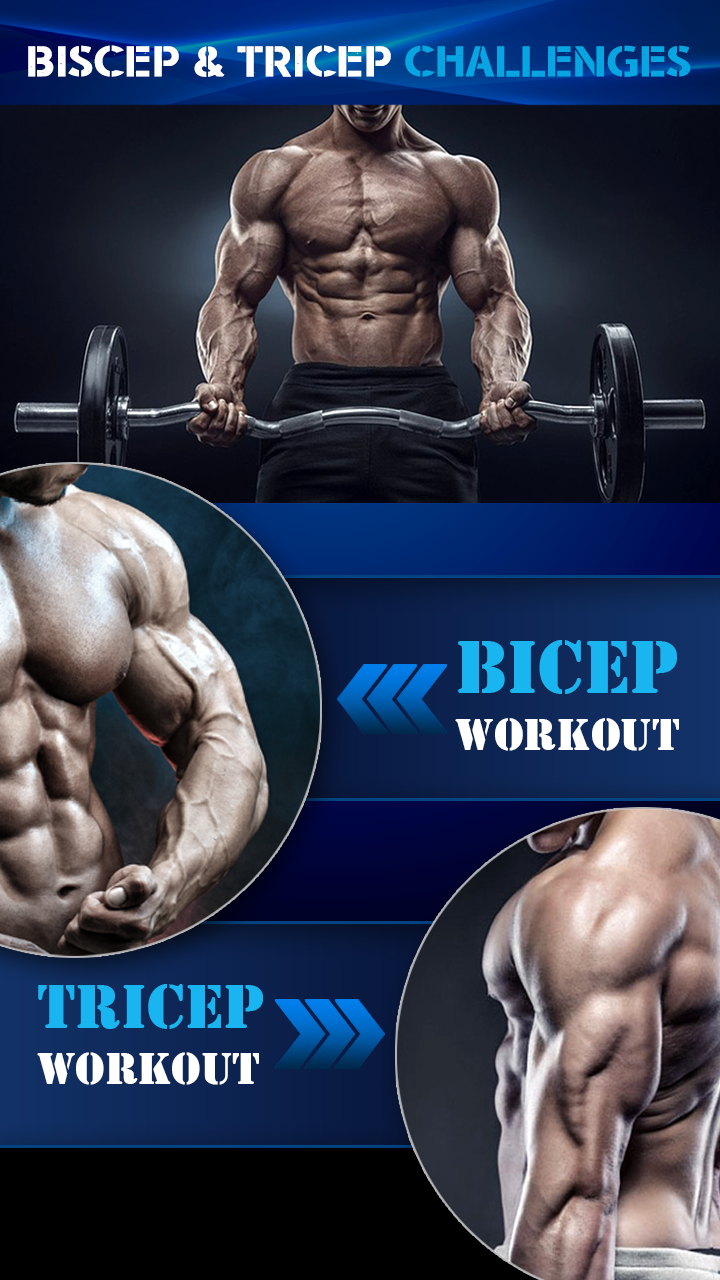 اسکرین شات 3 برنامه Arms Workout Gym Trainings App