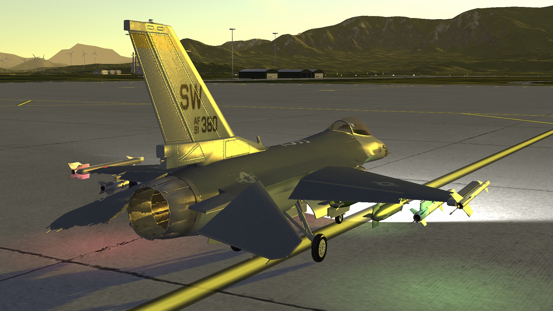 اسکرین شات 1 بازی Armed Air Forces - Flight Sim