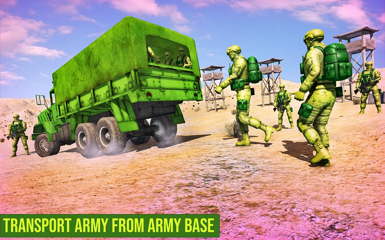 اسکرین شات 3 برنامه Army Prisoner Transport Games