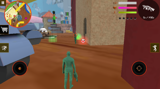 اسکرین شات 1 برنامه Army Men Toy Squad Survival War Shooting Gangstar