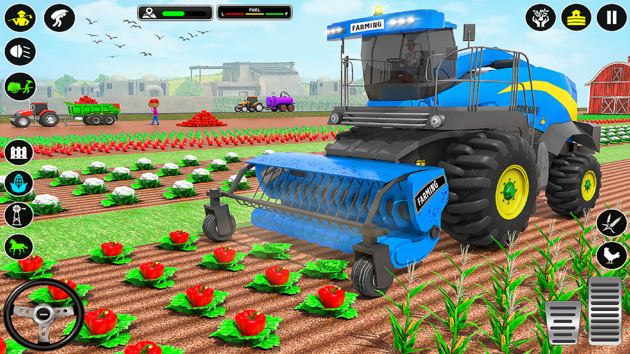 اسکرین شات 5 بازی Tractor Farming Tractor Games