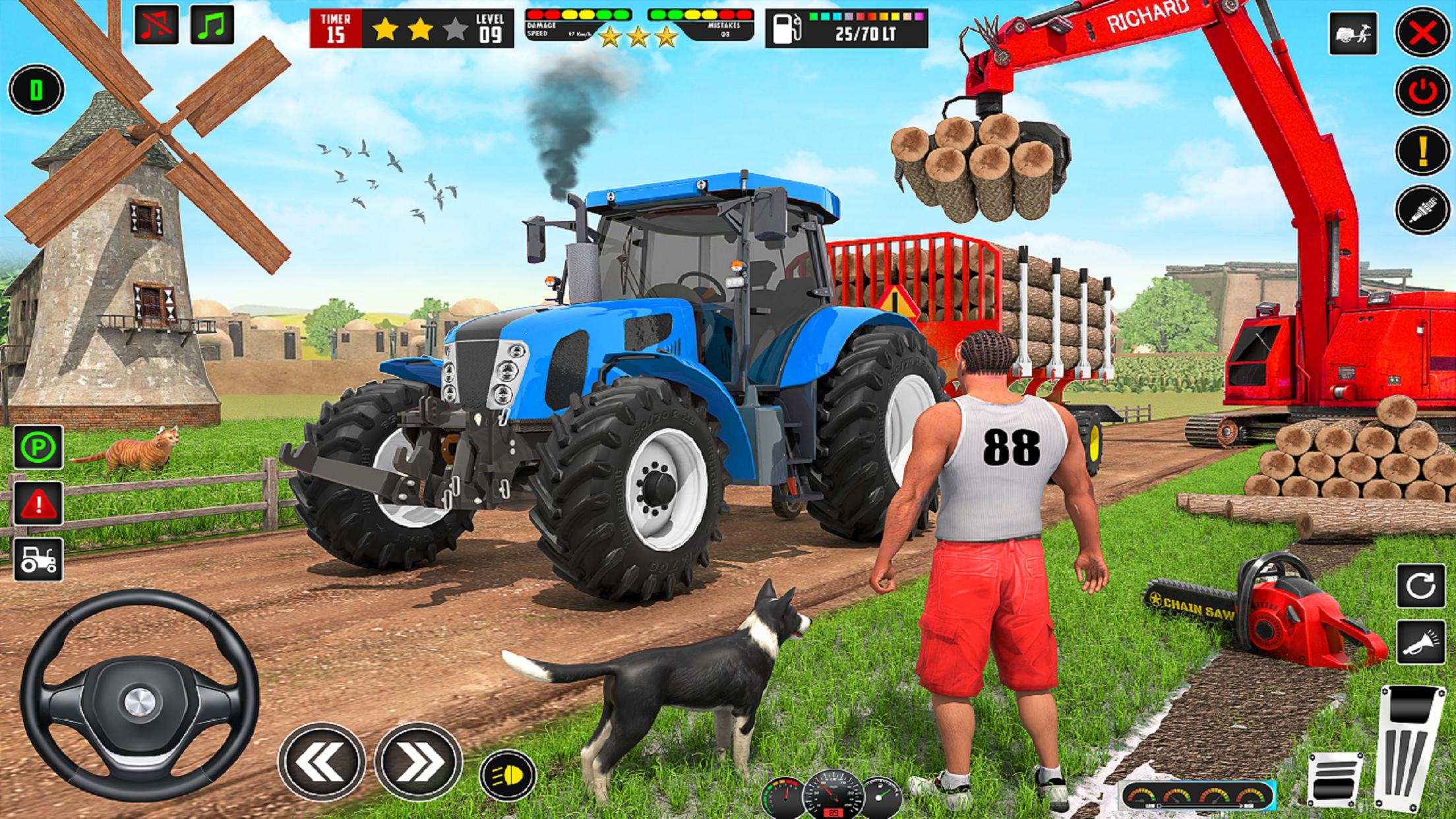 اسکرین شات 7 بازی Tractor Farming Tractor Games