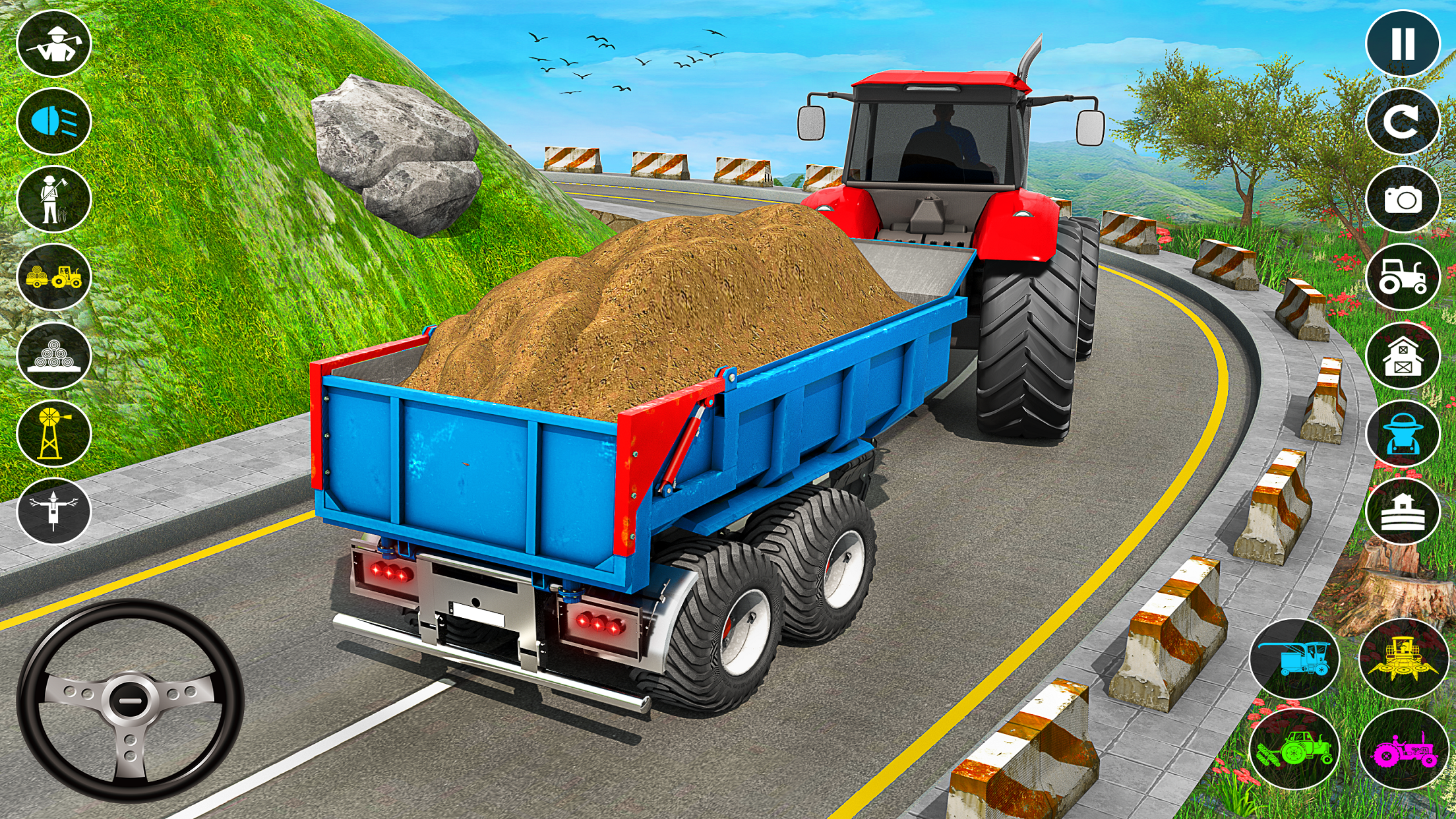 اسکرین شات 1 بازی Tractor Farming Tractor Games