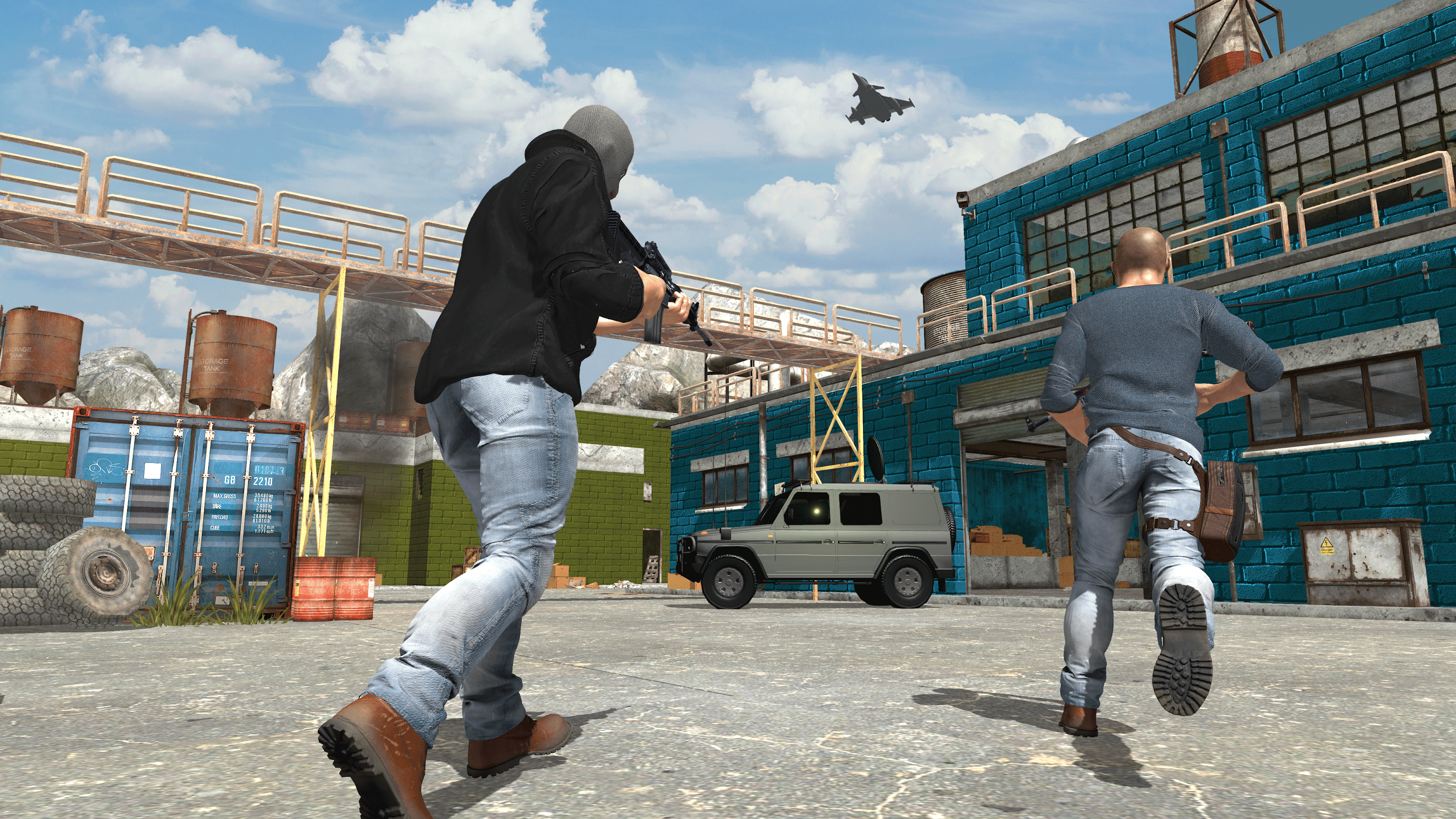 اسکرین شات 3 بازی Offline Army Shooting Games 3D