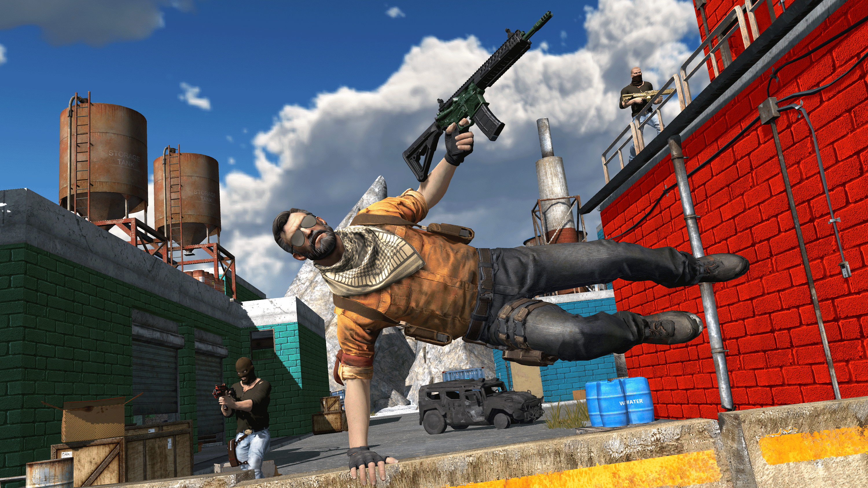 اسکرین شات 6 بازی Offline Army Shooting Games 3D