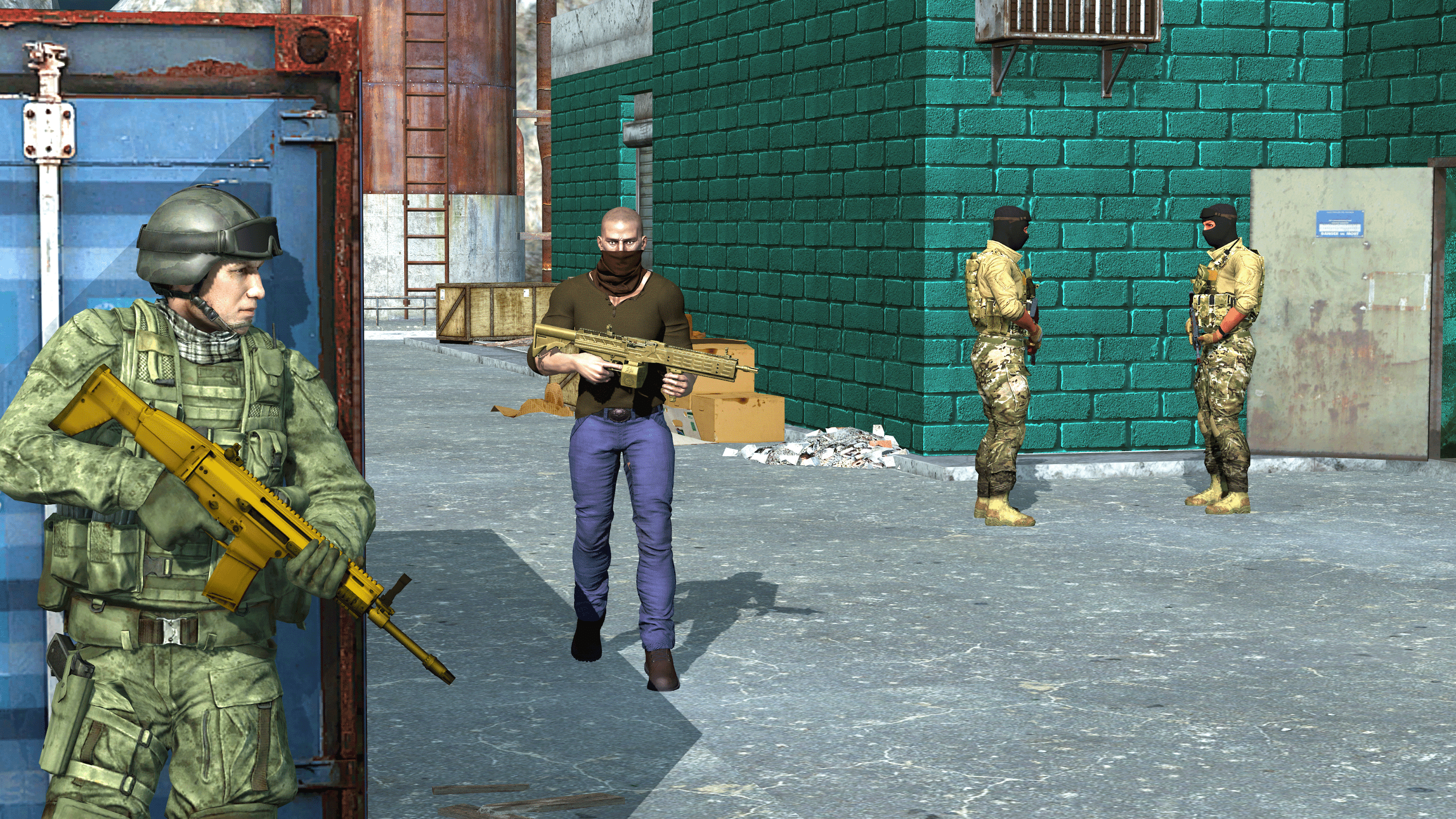 اسکرین شات 5 بازی Offline Army Shooting Games 3D