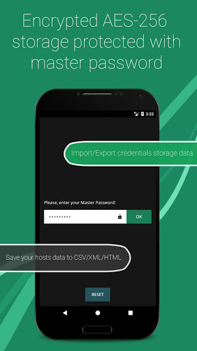 اسکرین شات 4 برنامه SSH/SFTP/FTP/TELNET Advanced Client - Admin Hands