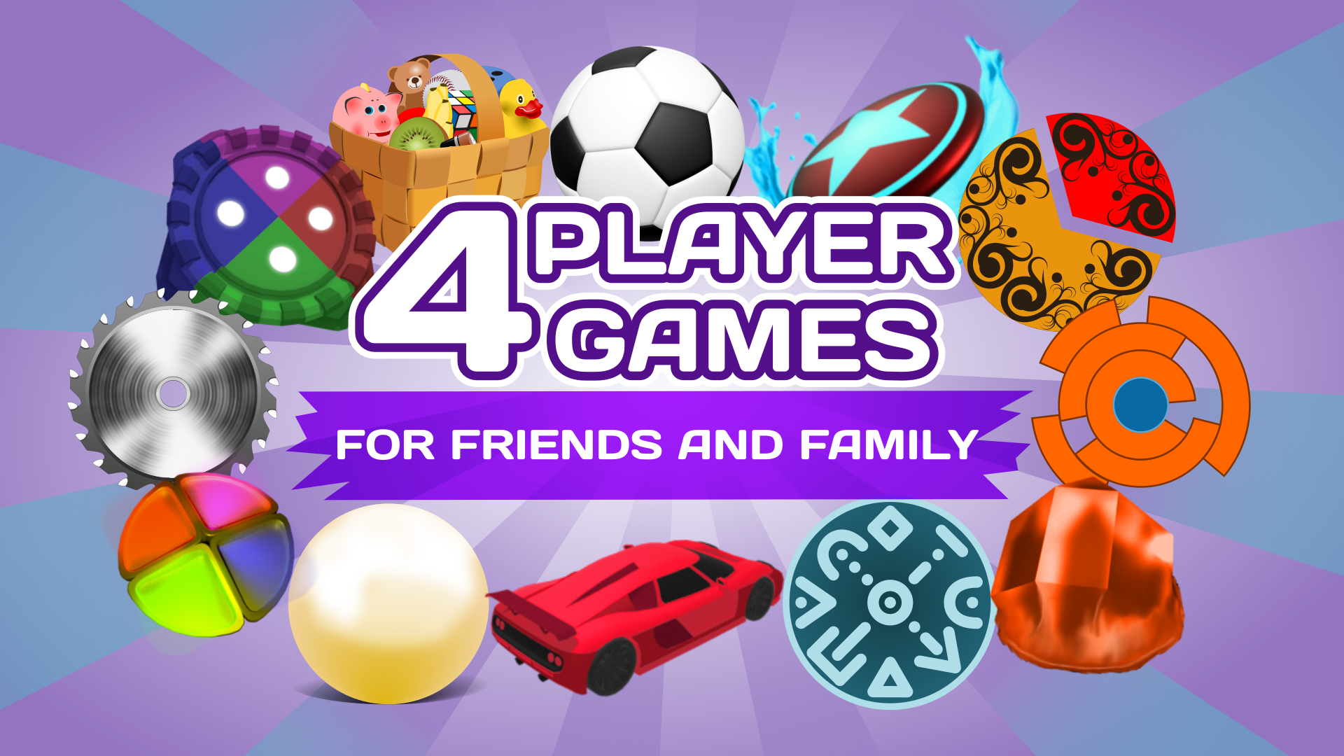 اسکرین شات 1 بازی 4 Player Games