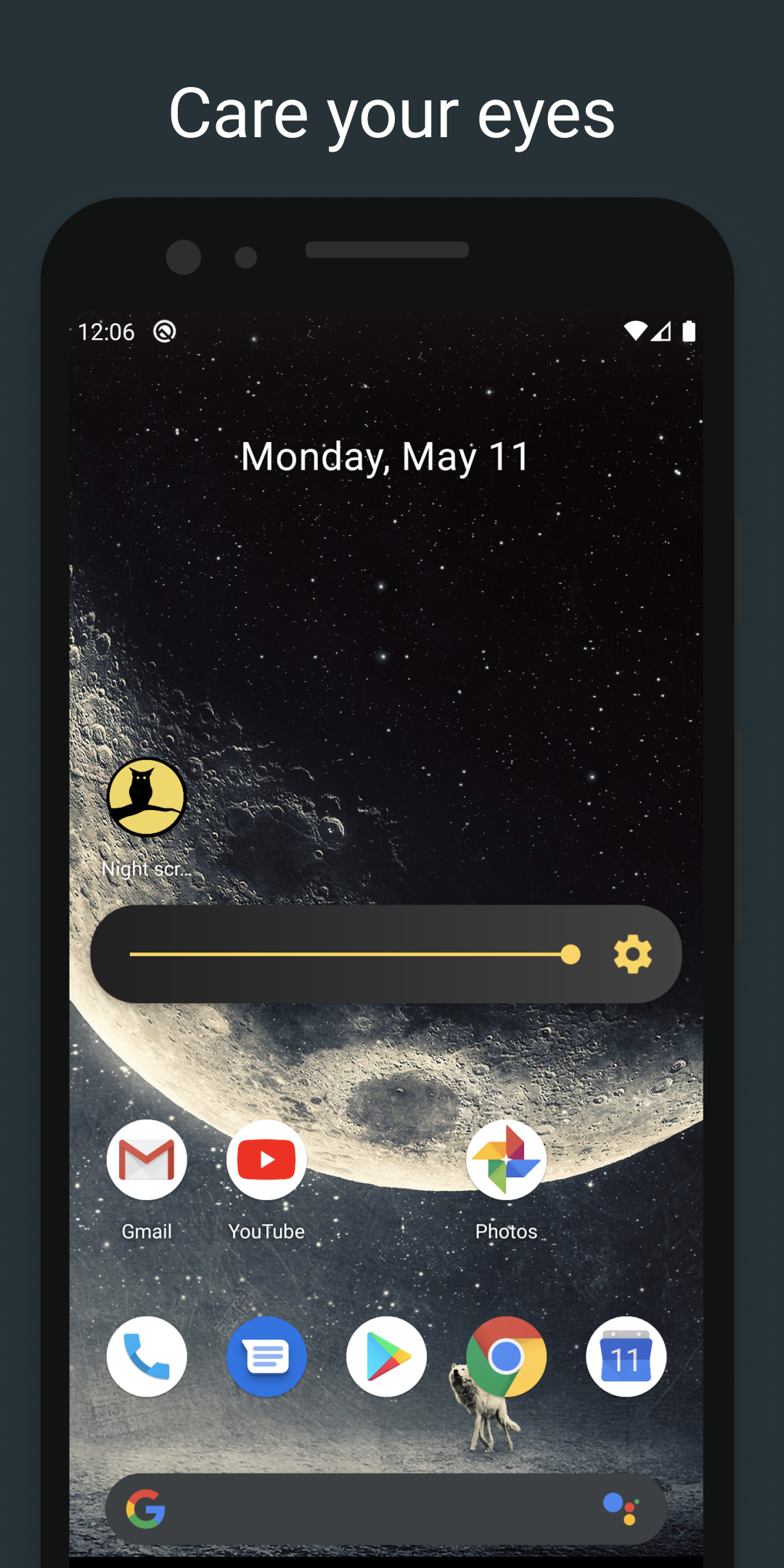 اسکرین شات 1 برنامه Night screen