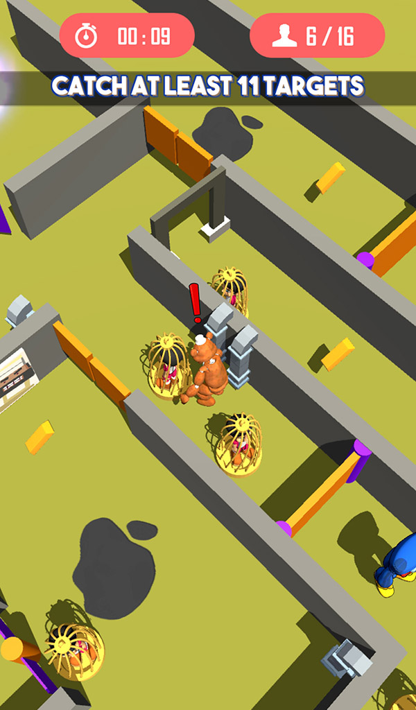 اسکرین شات 2 بازی Hide N' Seek: Maze Escape Run
